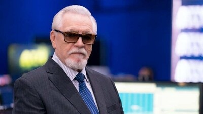 Brian Cox as Logan Roy in Succession S4. Brian Cox as Logan Roy in Succession S4.