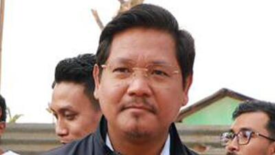 Meghalaya chief minister Conrad K Sangma. (ANI) Meghalaya chief minister Conrad K Sangma. (ANI)