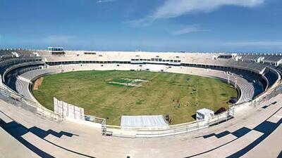 PCA was fast-tracking the construction work at its Mullanpur Stadium in order to get completed for hosting the World Cup games. (HT File)