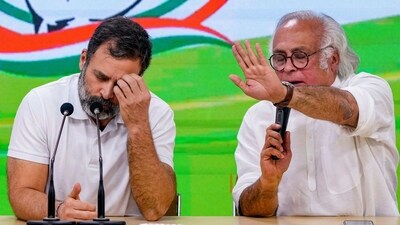 Congress general secretary Jairam Ramesh issued a statement and said the Congress is not scared. (PTI) Congress general secretary Jairam Ramesh issued a statement and said the Congress is not scared. (PTI)