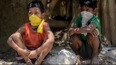 Several children were found begging near the Indira Gandhi Pratisthan and the Polytechnic crossing in Gomti Nagar. (PTI)