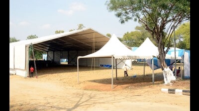 Several departments of PAU will put up stalls during the kisan mela (HT Photo) Several departments of PAU will put up stalls during the kisan mela (HT Photo)