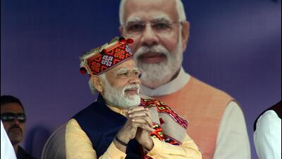 The local police have booked a man hailing from Moga district for allegedly posting derogatory remarks against Prime Minister Narendra Modi on Facebook. (HT file photo)