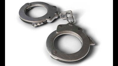 Third accused was arrested in the fake bank surety. (HT File)