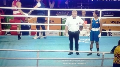 Hansen, who is from Denmark, had shockingly handed a win by knockout (KO) to Camilo against the top-seeded Italian in just 37secs in the 63kg round-of-16 bout on Tuesday. Hansen, who is from Denmark, had shockingly handed a win by knockout (KO) to Camilo against the top-seeded Italian in just 37secs in the 63kg round-of-16 bout on Tuesday.
