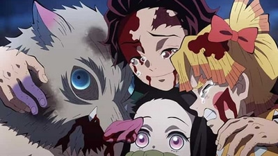 Demon Slayer season 3: Swordsmith Village Arc episode 1 is set to release on April 9, 2023, and will run for an hour, similar to the first episode of the Entertainment District Arc. (Ufotable, Viz Media) Demon Slayer season 3: Swordsmith Village Arc episode 1 is set to release on April 9, 2023, and will run for an hour, similar to the first episode of the Entertainment District Arc. (Ufotable, Viz Media)
