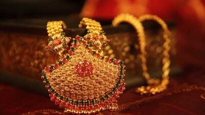 The price of one gram of 24k gold stood at ₹5,913. (Representative image/ Istock) The price of one gram of 24k gold stood at ₹5,913. (Representative image/ Istock)