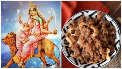As part of the Navratri traditions, it is customary to offer bhog or prasad to the goddess. (pinterest) As part of the Navratri traditions, it is customary to offer bhog or prasad to the goddess. (pinterest)