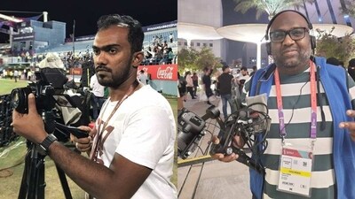 Mujeeb (left); Mohamed Rishard (right). (HT Digital) Mujeeb (left); Mohamed Rishard (right). (HT Digital)