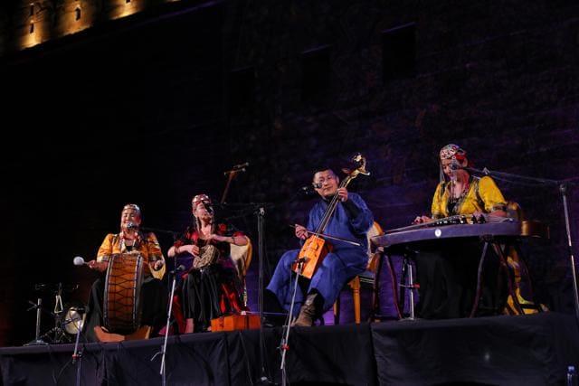 Hatan Ensemble from Mongolia at Sacred Spirit Festival 2023 (Mehrangarh Museum Trust and Bling Ping Motion Pictures) Hatan Ensemble from Mongolia at Sacred Spirit Festival 2023 (Mehrangarh Museum Trust and Bling Ping Motion Pictures)