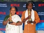 Returning to Ooty from Mumbai, the caretaker couple of the Oscar-winning documentary The Elephant Whisperers were applauded by the passengers on the plane. Returning to Ooty from Mumbai, the caretaker couple of the Oscar-winning documentary The Elephant Whisperers were applauded by the passengers on the plane.