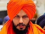 Waris Punjab De chief Amritpal Singh. (HT File)