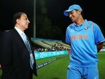 File photo of Sunil Gavaskar and MS Dhoni File photo of Sunil Gavaskar and MS Dhoni