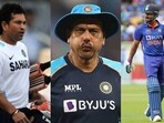 Sachin Tendulkar; Ravi Shastri; Virat Kohli Sachin Tendulkar; Ravi Shastri; Virat Kohli
