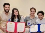 Suriya and family seem to have settled down in Mumbai. 