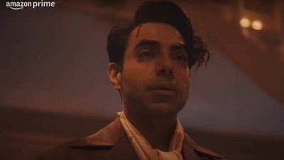 Aparshakti Khurrana plays an ordinary man who becomes a film star in Prime Video's Jubilee. Aparshakti Khurrana plays an ordinary man who becomes a film star in Prime Video's Jubilee.