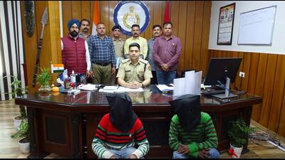Kurukshetra SP Surinder Singh Bhoria said that five teams were formed to arrest the inmates, and they were arrested from Shahbad and produced in a court which sent them to the district jail. (HT Photo)