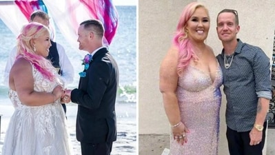 Mama June with husband Justin Stroud. Mama June with husband Justin Stroud.