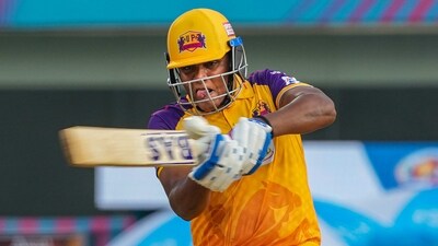 Chasing a target of 183 runs, UPW faced a total collapse, with Kiran Navgire top-scoring for the franchise with a knock of 43 runs off 27 balls. (PTI) Chasing a target of 183 runs, UPW faced a total collapse, with Kiran Navgire top-scoring for the franchise with a knock of 43 runs off 27 balls. (PTI)