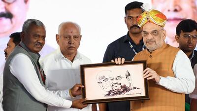 Security in the ocean needs to be strengthened as most drugs are shipped in Pakistan, Union home minister Amit Shah said (ANI) Security in the ocean needs to be strengthened as most drugs are shipped in Pakistan, Union home minister Amit Shah said (ANI)