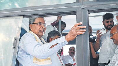 Siddaramaiah suggested that he would be contesting the upcoming election from the Varuna constituency (AFP) Siddaramaiah suggested that he would be contesting the upcoming election from the Varuna constituency (AFP)