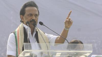 Tamil Nadu CM says ruling BJP is scared of Rahul Gandhi as a member of Parliament. (Samir Jana/HT Photo)