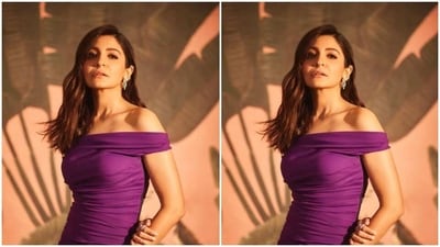 Styled by fashion stylist Priyanka Kapadia Badani, Anushka wore her tresses open in wavy curls with a side part. “Lewk,” Anushka captioned her pictures. Virat Kohli dropped by in the comment section and complimented her with a red heart emoticon. (Instagram/@anushkasharma) Styled by fashion stylist Priyanka Kapadia Badani, Anushka wore her tresses open in wavy curls with a side part. “Lewk,” Anushka captioned her pictures. Virat Kohli dropped by in the comment section and complimented her with a red heart emoticon. (Instagram/@anushkasharma)