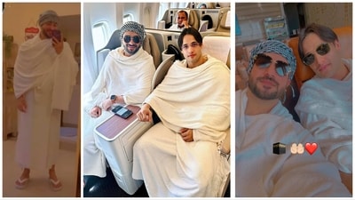 Aly Goni and Asim Riaz are in Mecca. Aly Goni and Asim Riaz are in Mecca.