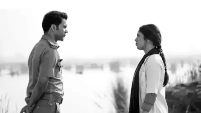 Bheed movie review: Rajkummar Rao and Bhumi Pednekar in Bheed.