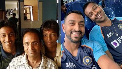 Hardik Pandya penned an emotional note while wishing Krunal Pandya on his birthday. He also shared a few pictures on Instagram. (Instagram/@hardikpandya93) Hardik Pandya penned an emotional note while wishing Krunal Pandya on his birthday. He also shared a few pictures on Instagram. (Instagram/@hardikpandya93)