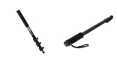 Monopods help you take sharper photos without sacrificing on quality. Monopods help you take sharper photos without sacrificing on quality.