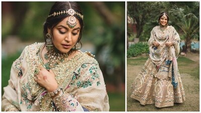 Swara Bhasker shared several pictures of her Walima outfit. Swara Bhasker shared several pictures of her Walima outfit.