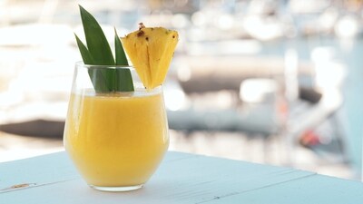 Piña Colada: Made with rum, coconut cream, and pineapple juice, this tropical cocktail is creamy, sweet, and perfect for sipping by the pool or on the beach. (Unsplash) Piña Colada: Made with rum, coconut cream, and pineapple juice, this tropical cocktail is creamy, sweet, and perfect for sipping by the pool or on the beach. (Unsplash)