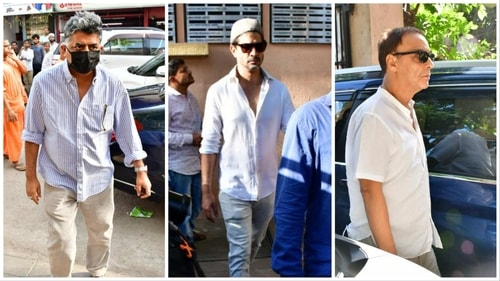 Gajraj Rao, Tahir Raj Bhasin and Vidhu Vinod Chopra were also spotted.