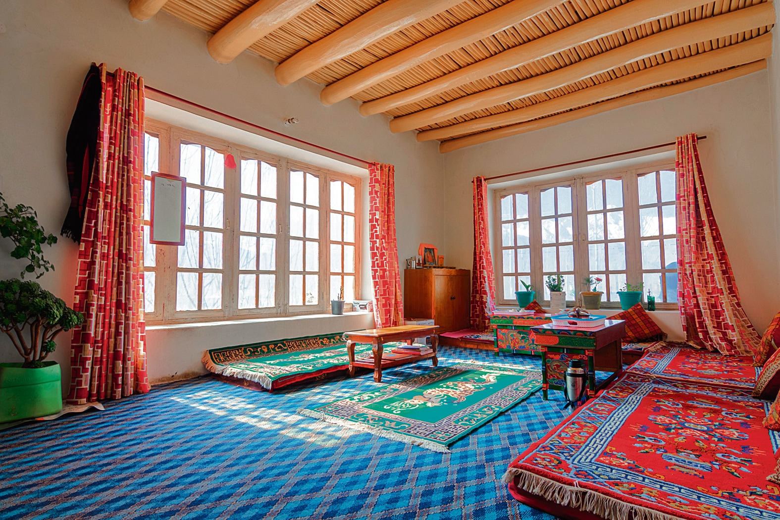 One of the homestays in Maan, Ladakh. Owners are also trained as astro-guides. One of the homestays in Maan, Ladakh. Owners are also trained as astro-guides.
