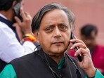 Shashi Tharoor shared a screenshot of how foreign media covered Rahul Gandhi's disqualification from Lok Sabha. Shashi Tharoor shared a screenshot of how foreign media covered Rahul Gandhi's disqualification from Lok Sabha.