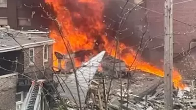 Pennsylvania Chocolate Factory Explosion: The blast sent flames, smoke, dust and debris skyward.