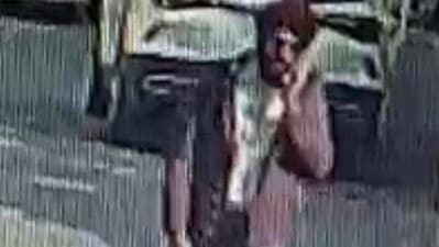The new CCTV footage is from March 19 when Amritpal Singh was still in Punjab. The new CCTV footage is from March 19 when Amritpal Singh was still in Punjab.