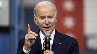 US President Joe Biden. (AP) US President Joe Biden. (AP)