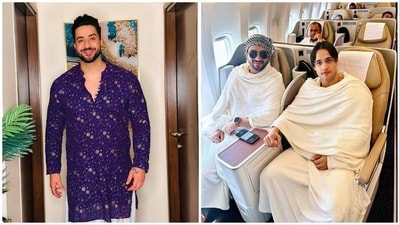 Bigg Boss contestants Aly Goni travelled to Mecca with his friend Asim Riaz to perform his first Umrah. He recently took to his Instagram handle to share pictures of Irham (traditional attire) and wished his fans "Ramadan Mubarak #allahuakbar." (Instagram/@alygoni) Bigg Boss contestants Aly Goni travelled to Mecca with his friend Asim Riaz to perform his first Umrah. He recently took to his Instagram handle to share pictures of Irham (traditional attire) and wished his fans "Ramadan Mubarak #allahuakbar." (Instagram/@alygoni)