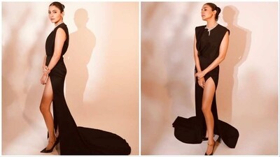 The bold and beautiful Anushka Sharma recently made a stylish appearance at the Bollywood Hungama Style Icon Awards. For the occasion, she donned a two-piece set comprising a sleeveless blouse and a skirt. (Instagram/@anushkasharma) The bold and beautiful Anushka Sharma recently made a stylish appearance at the Bollywood Hungama Style Icon Awards. For the occasion, she donned a two-piece set comprising a sleeveless blouse and a skirt. (Instagram/@anushkasharma)