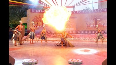 Deshaj is a two-day folk festival. (HT Photo) Deshaj is a two-day folk festival. (HT Photo)