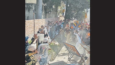 Sukhpreet has also played an important role during the Ajnala police station’s violence. (HT File Photo) Sukhpreet has also played an important role during the Ajnala police station’s violence. (HT File Photo)