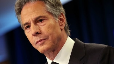 US Secretary of State Antony Blinken is seen. (AFP)