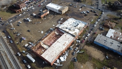 Devastating accounts of utter destruction, incredible survival and tragic deaths followed Friday’s twister that killed at least 25 in Mississippi (REUTERS)