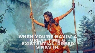 The meme was shared on Instagram by Zeenat Aman. (Instagram/@thezeenataman) The meme was shared on Instagram by Zeenat Aman. (Instagram/@thezeenataman)
