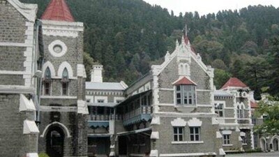 The Uttarakhand high court in Nainital. (HT PHOTO)