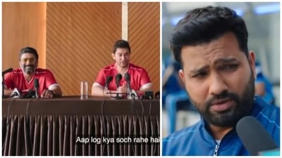 A new video shows Aamir Khan, R Madhavan making fun of cricketers and vice versa.