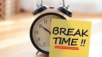 4. Skipping breaks: Taking frequent breaks can actually improve productivity by recharging your brain and reducing stress. Make sure to take short breaks every hour or two and do something that helps you relax, such as taking a short walk or doing a quick meditation. (Unsplash) 4. Skipping breaks: Taking frequent breaks can actually improve productivity by recharging your brain and reducing stress. Make sure to take short breaks every hour or two and do something that helps you relax, such as taking a short walk or doing a quick meditation. (Unsplash)