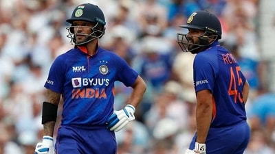 Shikhar Dhawan and Rohit Sharma Shikhar Dhawan and Rohit Sharma